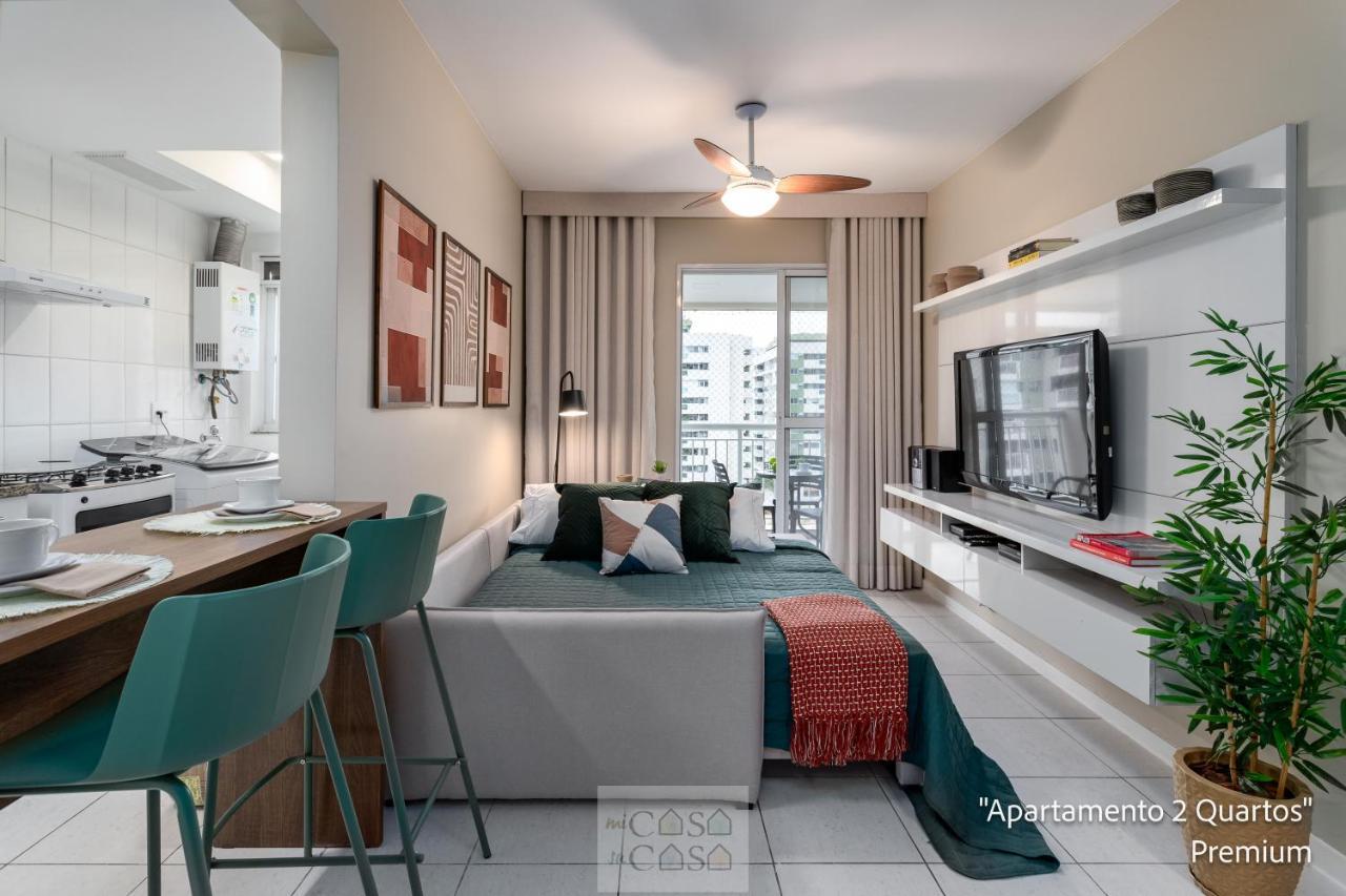 2 Quartos Com Varanda A 300M Riocentro Wi-Fi 120Mbps E Cozinha Completa - Condominio Com Piscina, Estacionamento, Portaria 24H E Parquinho Infantil - Apartamento Indicado Para Grupos, Hospedes A Trabalho E Criancas Rio de Janeiro Esterno foto