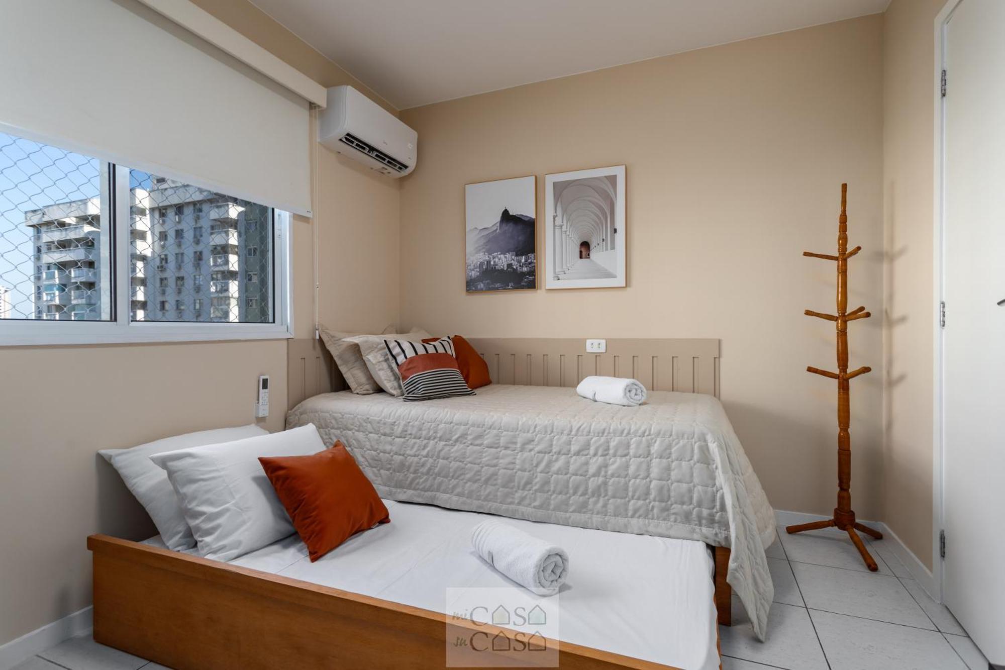 2 Quartos Com Varanda A 300M Riocentro Wi-Fi 120Mbps E Cozinha Completa - Condominio Com Piscina, Estacionamento, Portaria 24H E Parquinho Infantil - Apartamento Indicado Para Grupos, Hospedes A Trabalho E Criancas Rio de Janeiro Camera foto
