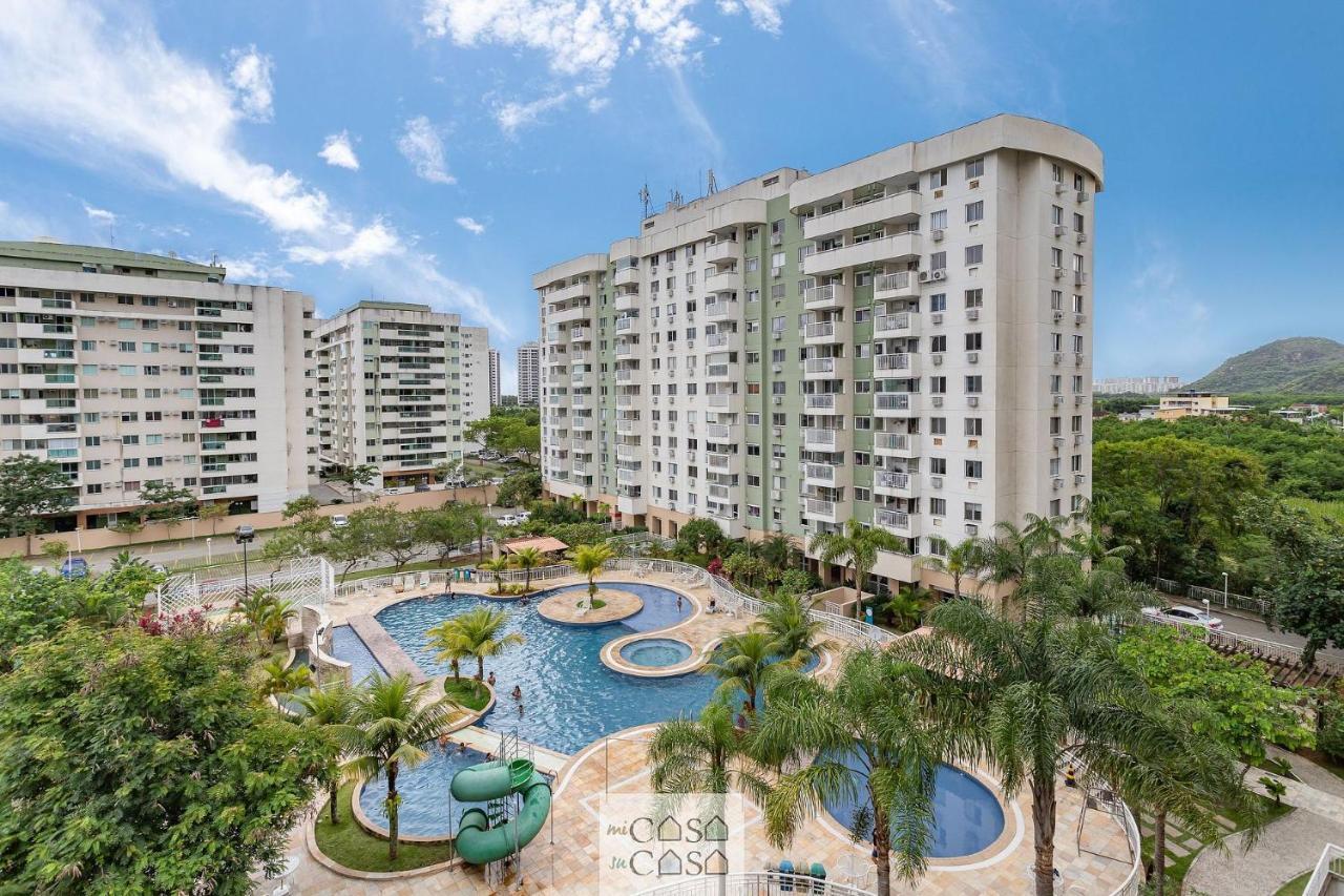 2 Quartos Com Varanda A 300M Riocentro Wi-Fi 120Mbps E Cozinha Completa - Condominio Com Piscina, Estacionamento, Portaria 24H E Parquinho Infantil - Apartamento Indicado Para Grupos, Hospedes A Trabalho E Criancas Rio de Janeiro Esterno foto
