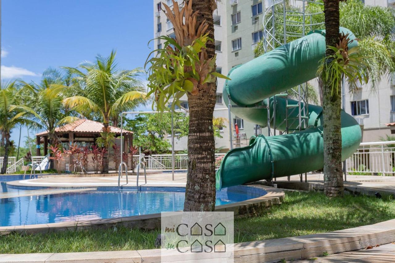 2 Quartos Com Varanda A 300M Riocentro Wi-Fi 120Mbps E Cozinha Completa - Condominio Com Piscina, Estacionamento, Portaria 24H E Parquinho Infantil - Apartamento Indicado Para Grupos, Hospedes A Trabalho E Criancas Rio de Janeiro Esterno foto