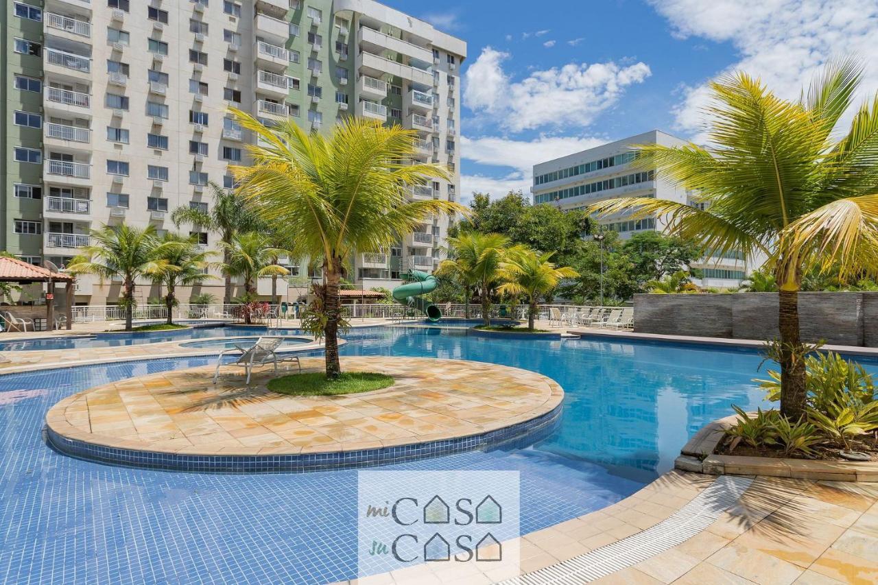 2 Quartos Com Varanda A 300M Riocentro Wi-Fi 120Mbps E Cozinha Completa - Condominio Com Piscina, Estacionamento, Portaria 24H E Parquinho Infantil - Apartamento Indicado Para Grupos, Hospedes A Trabalho E Criancas Rio de Janeiro Esterno foto
